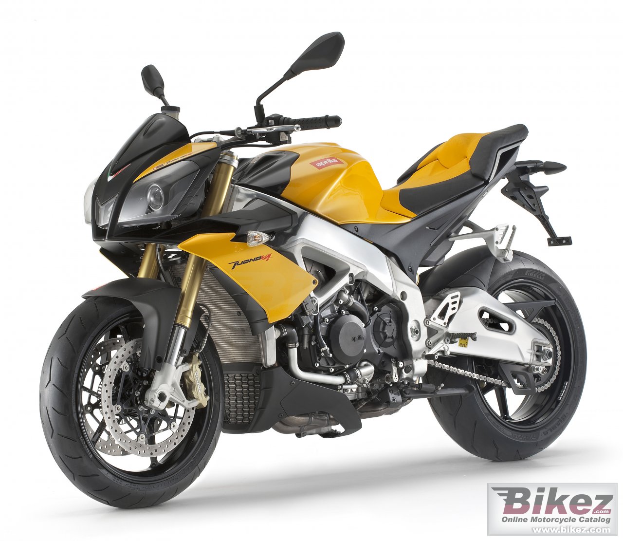 Big Aprilia tuono v4 r picture and wallpaper from Bikez.com